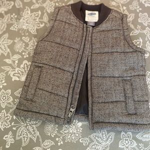 Old Navy Brown Puffer Vest